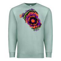 Seafoam tie dye patch Premium Sweatshirt - RanaPortraitStore