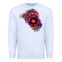 White tie dye patch Premium Sweatshirt - RanaPortraitStore