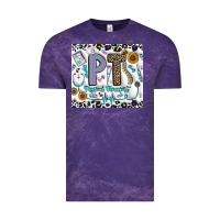 Cloud Purple pt physical therapist Vintage Tee - CowhideDigitalArt