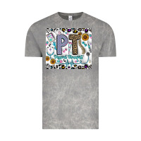 Cloud Rock pt physical therapist Vintage Tee - CowhideDigitalArt