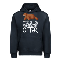 Navy this is my significant otter Urban Hoodie - Bettercallsaul