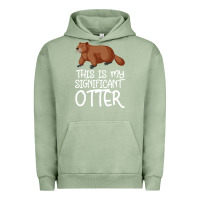 Pigment Oil Green this is my significant otter Urban Hoodie - Bettercallsaul