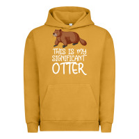 Pigment Peanut Butter this is my significant otter Urban Hoodie - Bettercallsaul