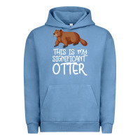 Pigment Pebble Blue this is my significant otter Urban Hoodie - Bettercallsaul