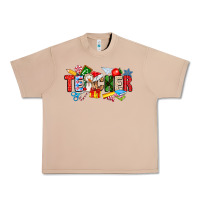Burro Christmas teacher Urban Heavy Tee - CowhideDigitalArt