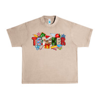 French Oak Christmas teacher Urban Heavy Tee - CowhideDigitalArt