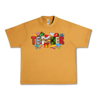 Peanut Butter Christmas teacher Urban Heavy Tee - CowhideDigitalArt