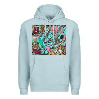 Blue Mist nurse tumbler Premium Hoodie - BarkalooDesign