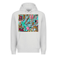 Dove Grey nurse tumbler Premium Hoodie - BarkalooDesign
