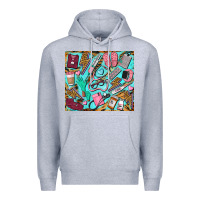 Heather Grey nurse tumbler Premium Hoodie - BarkalooDesign