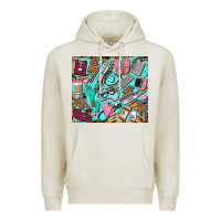 Oatmeal Heather nurse tumbler Premium Hoodie - BarkalooDesign