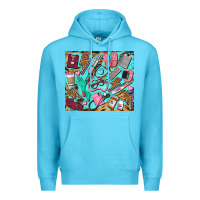 Ocean Blue nurse tumbler Premium Hoodie - BarkalooDesign
