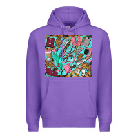 Purple nurse tumbler Premium Hoodie - BarkalooDesign
