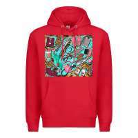 Red nurse tumbler Premium Hoodie - BarkalooDesign
