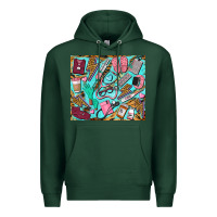 Sports Green nurse tumbler Premium Hoodie - BarkalooDesign