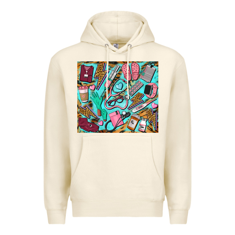 Nurse Tumbler Premium Hoodie by BarkalooDesign | Teevron