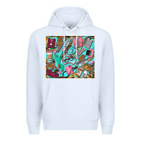 White nurse tumbler Premium Hoodie - BarkalooDesign