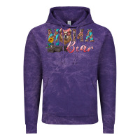Cloud Purple mama bear with mama and baby Vintage Hoodie - Artiststas