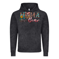 Vintage Black mama bear with mama and baby Vintage Hoodie - Artiststas