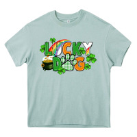 Arona lucky dog St. Patricks Day Heavy Core Tee - FaDigitalArtStudio