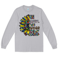 Moon Dust autism sunflower Long Sleeve Tee - CowhideDigitalArt