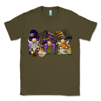 Army Green halloween gnomies Classic Tee - BarkalooDesign