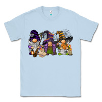 Dusty Blue halloween gnomies Classic Tee - BarkalooDesign