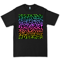 Black leopard glitter seamless pattern Premium Tee - BundleAndBundleShop
