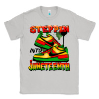 Moon Dust Steppin' into Juneteenth Classic Tee - FaDigitalArtStudio