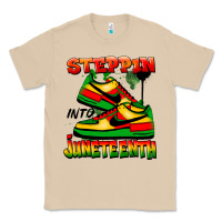 Mushroom Steppin' into Juneteenth Classic Tee - FaDigitalArtStudio