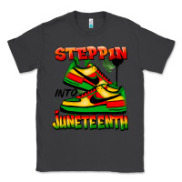 Smoke Steppin' into Juneteenth Classic Tee - FaDigitalArtStudio