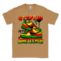 Toasted Coconut Steppin' into Juneteenth Classic Tee - FaDigitalArtStudio