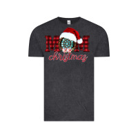 Vintage Black mom Christmas Vintage Tee - CowhideDigitalArt
