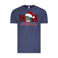 Vintage Denim mom Christmas Vintage Tee - CowhideDigitalArt
