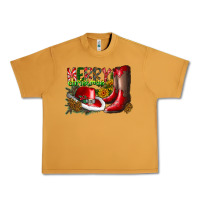 Peanut Butter cowboy merry christmas Urban Heavy Tee - CowhideDigitalArt