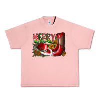 Salmon cowboy merry christmas Urban Heavy Tee - CowhideDigitalArt