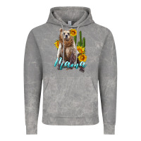 Cloud Rock mama bear with sunflowers and cactus Vintage Hoodie - Artiststas