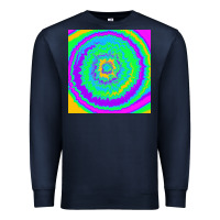 Navy tye die pattern Premium Sweatshirt - RanaPortraitStore