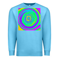 Ocean Blue tye die pattern Premium Sweatshirt - RanaPortraitStore