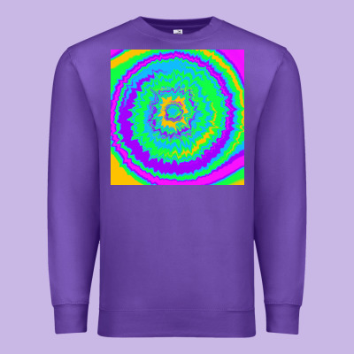 Tye Die Pattern Premium Sweatshirt Designed By Ranaportraitstore