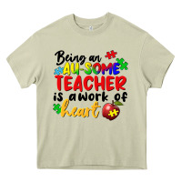 Mossy being an au some teacher is a work of the heart Heavy Core Tee - FaDigitalArtStudio