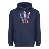 Navy Let's Get Lit Heavyweight Hoodie - RanaPortraitStore