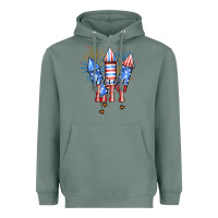 Sage Let's Get Lit Heavyweight Hoodie - RanaPortraitStore
