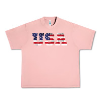 Salmon usa Urban Heavy Tee - DesigneFamous