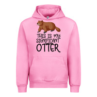 Fuchsia Pink this is my significant otter Urban Hoodie - Bettercallsaul
