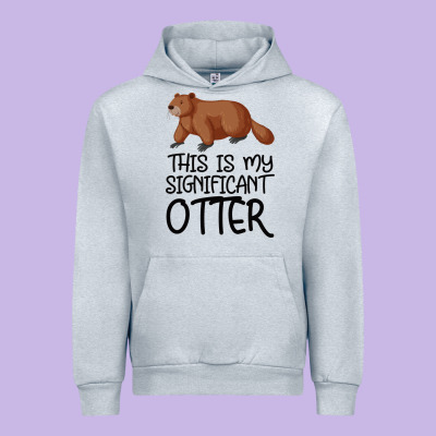 This Is My Significant Otter Urban Hoodie Designed By Bettercallsaul