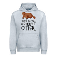 Heather Grey this is my significant otter Urban Hoodie - Bettercallsaul