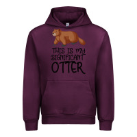 Mauve Wine this is my significant otter Urban Hoodie - Bettercallsaul