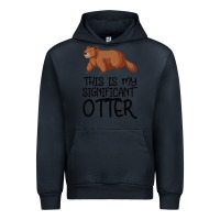 Navy this is my significant otter Urban Hoodie - Bettercallsaul