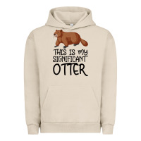 Pigment French Oak this is my significant otter Urban Hoodie - Bettercallsaul